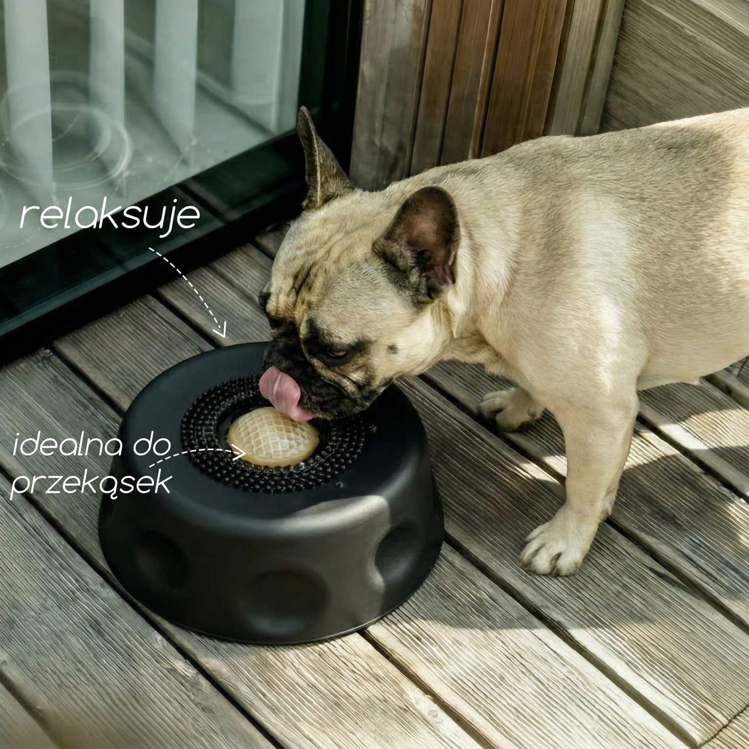 Smakula - miska wyciszająca dla psa